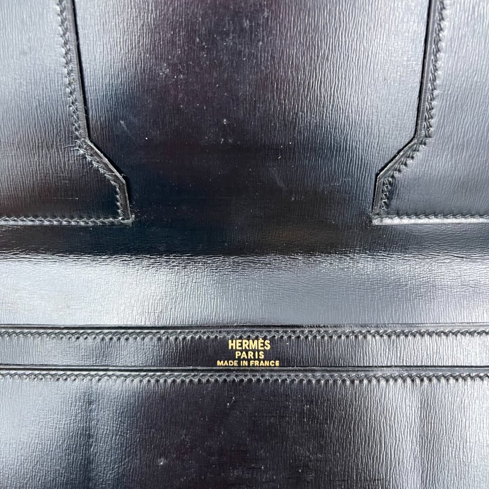 HERMES BLACK LONG WALLET - Picture 7 of 10